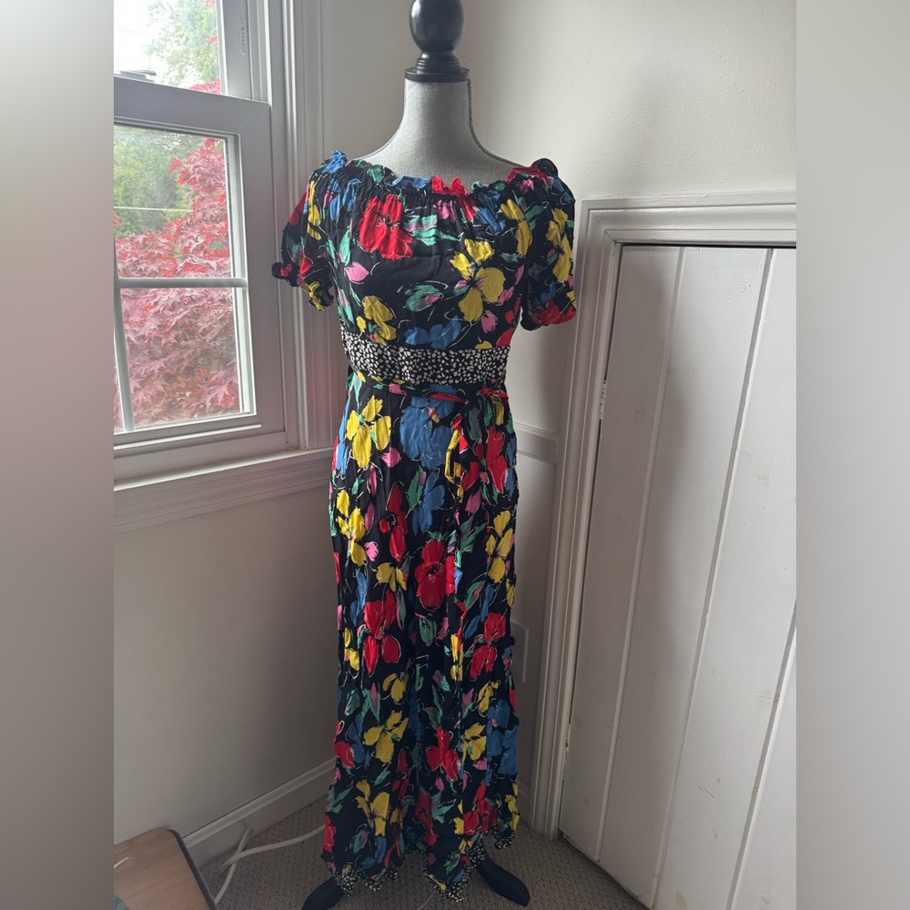 RIXO Maxi Dress